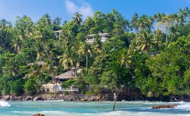 Die Südküste Sri Lankas